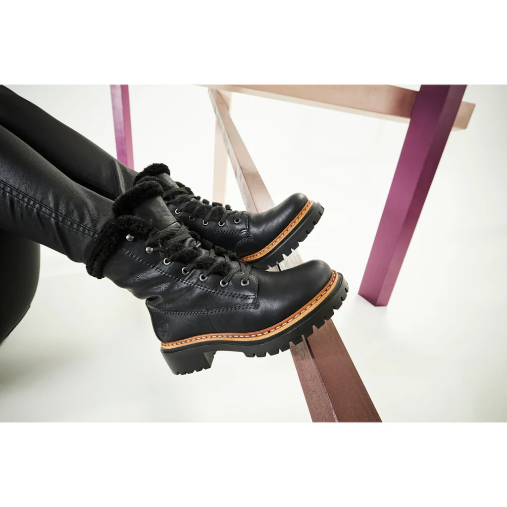 Rieker Winterstiefelette Schnürboots Profilsohle -150 Jahre Rieker Jubiläumsartikel Kaufen