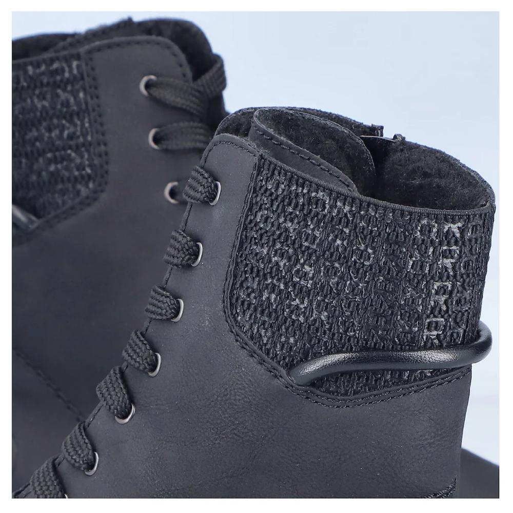 Rieker Winterstiefelette Schnürboots Schnürstiefelette Blockabsatz Mit Warmfutter Online Kaufen