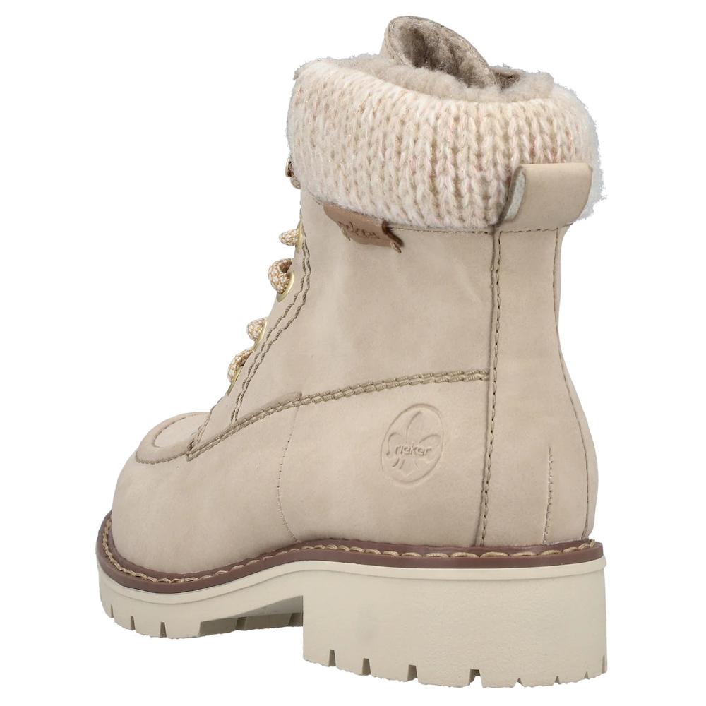 Rieker Winterstiefelette Schnürboots Winterboots Blockabsatz Mit Innenreißverschluss Online Bestellen
