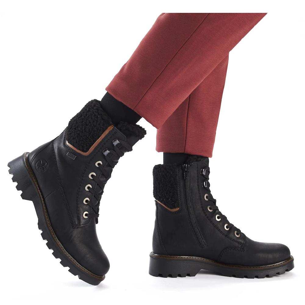 Rieker Winterstiefelette Schnürboots Winterboots Mit Wasserabweisender RiekerTEX-Membran Kaufen