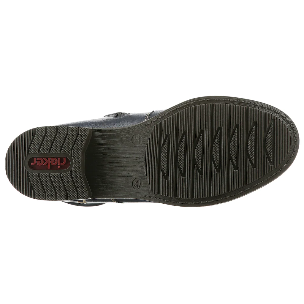 Rieker Winterstiefelette Winterboots Blockabsatz Schaftumspielende Schnürung Kaufen
