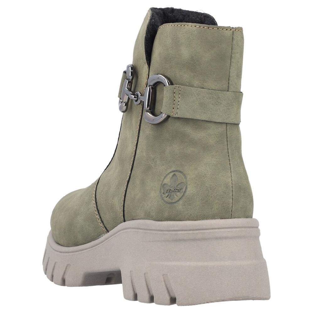 Rieker Winterstiefelette Winterboots Plateausohle Mit Zierschnalle Und Innenreißverschluss Bestellen