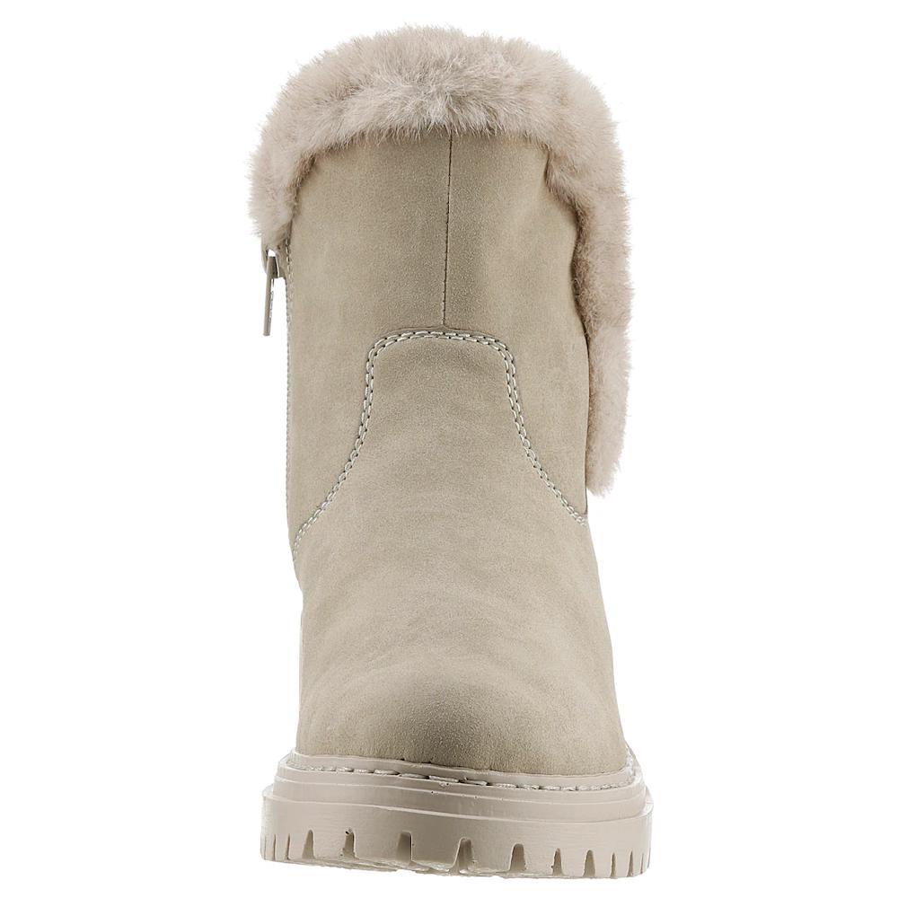 Rieker Winterstiefelette Winterboots Profilsohle Blockabsatz Mit Innen-Reißverschluss Bestellen