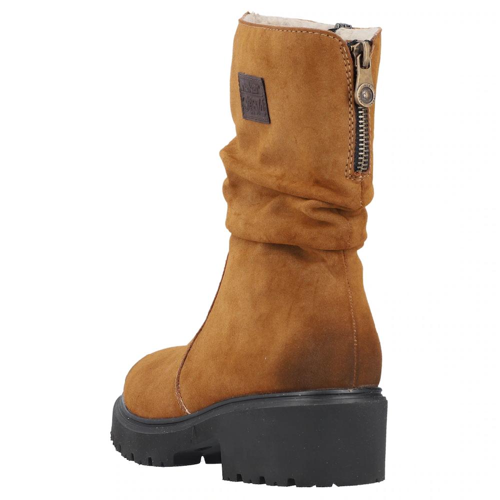 Rieker Winterstiefelette Winterboots Profilsohle Slouchy Schaft Mit Innenreißverschluss Kaufen