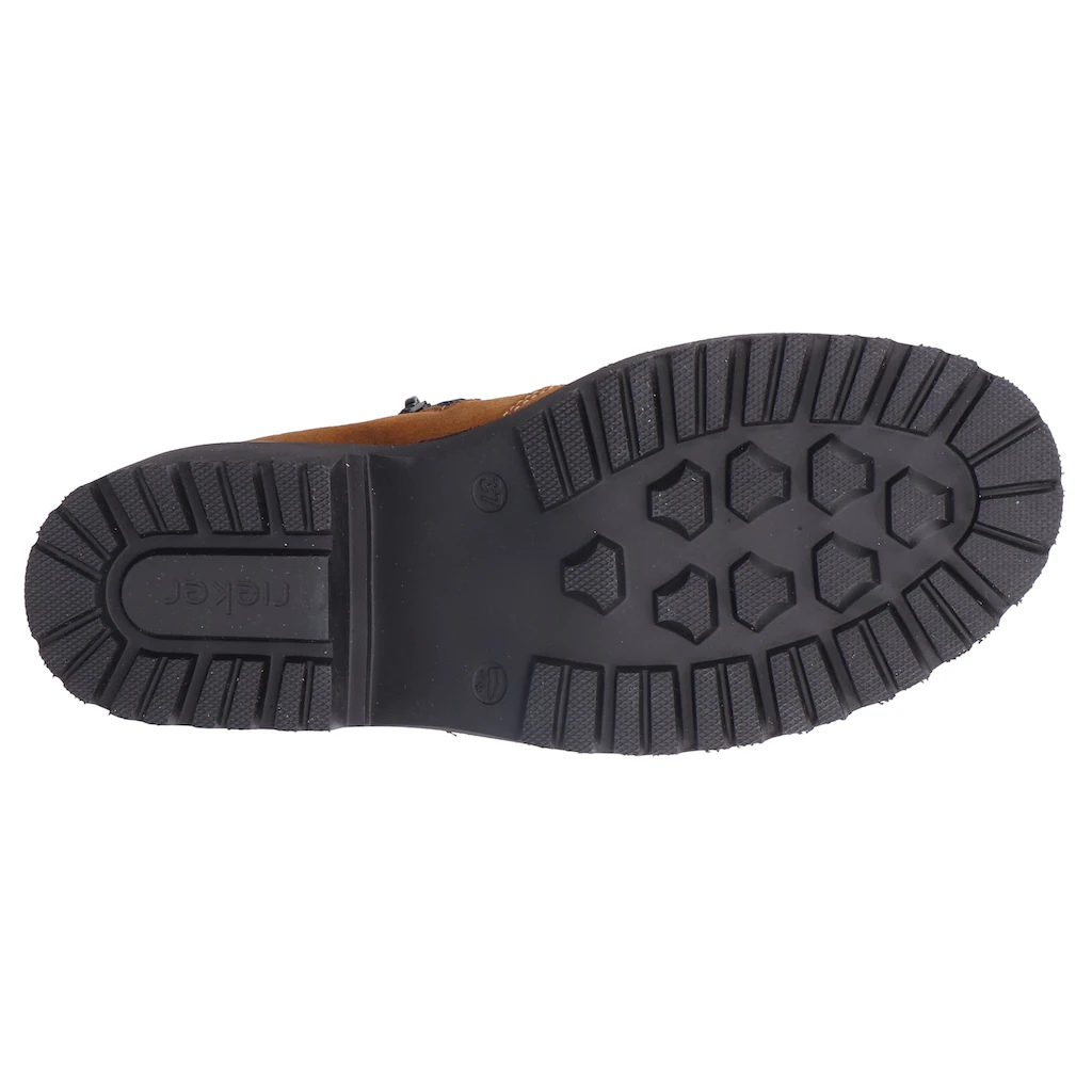 Rieker Winterstiefelette Winterboots Profilsohle Slouchy Schaft Mit Innenreißverschluss Kaufen