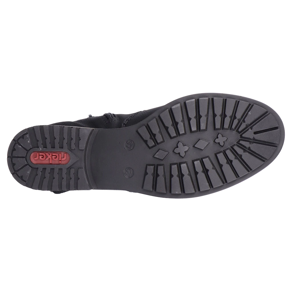 Rieker Winterstiefelette Winterboots Slouchy Schaft Blockabsatz In Schmaler Form Bestellen