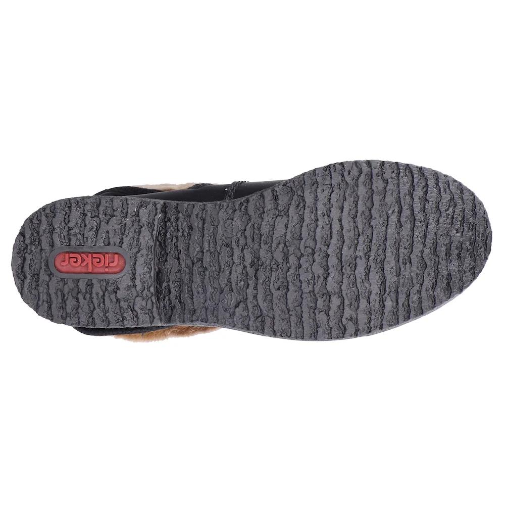Rieker Winterstiefelette Winterboots Warmfutter Blockabsatz Mit Innenreißverschluss Bestellen