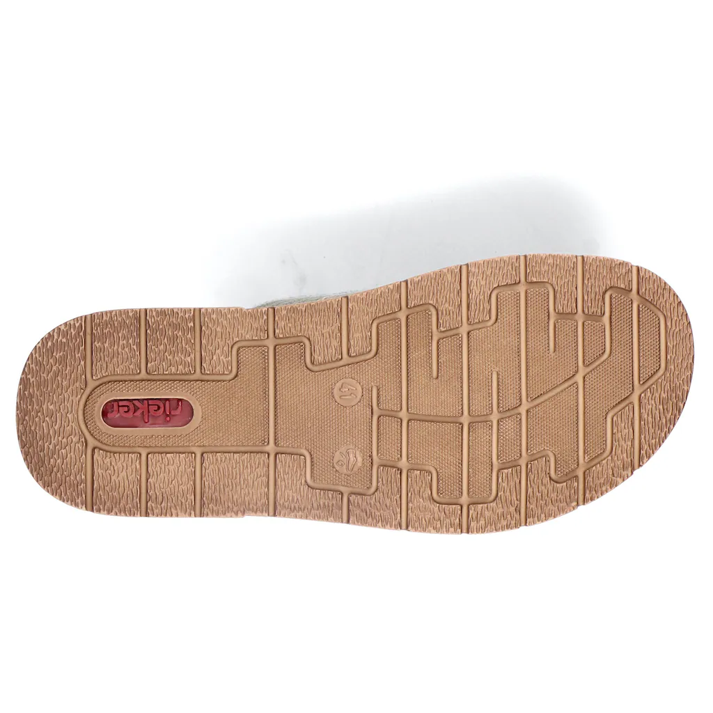 Rieker Zehentrenner Sommerschuh Schlappen Poolslides Badeschuh Mit Logoschriftzug Online Kaufen
