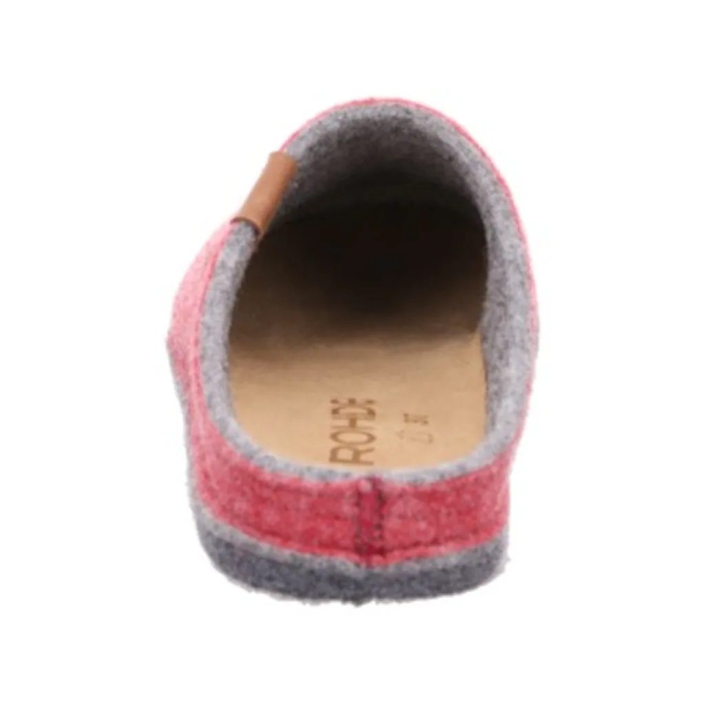Rohde Pantoffel »LUCCA« Clog Hausschuh Homeslipper In Melierter Optik ▷ Für