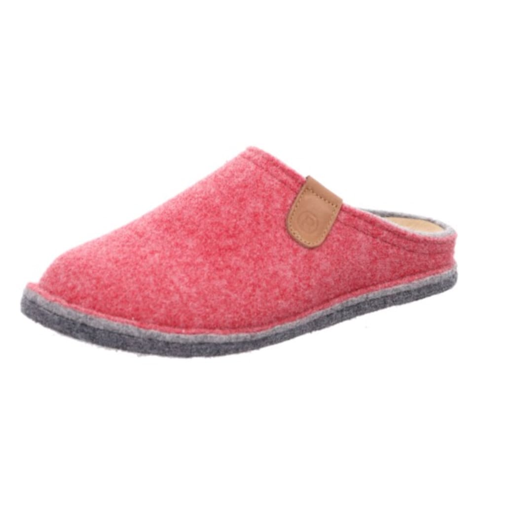 Rohde Pantoffel »LUCCA« Clog Hausschuh Homeslipper in melierter Optik ▷ für