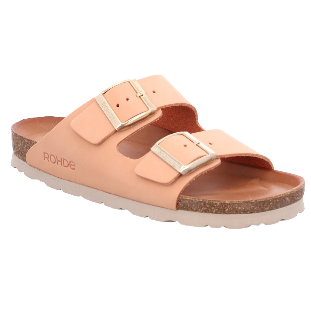 Rohde Pantolette »Alba« Keilabsatz Sommerschuh Hausschuh mit zwei Schnallenverschlüsse online bestellen