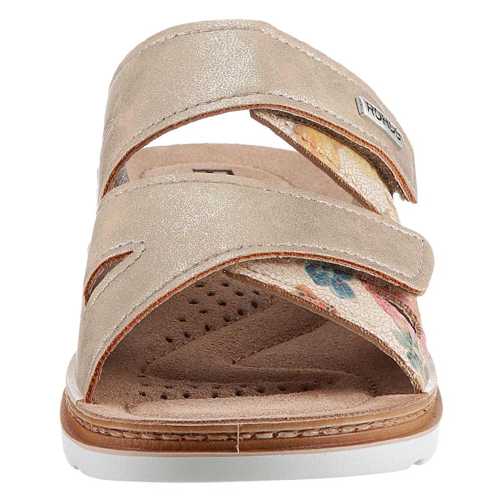 Rohde Pantolette »Baviera« Keilabsatz Sommerschuh Schlappen Mit Logo-Emblem Bestellen