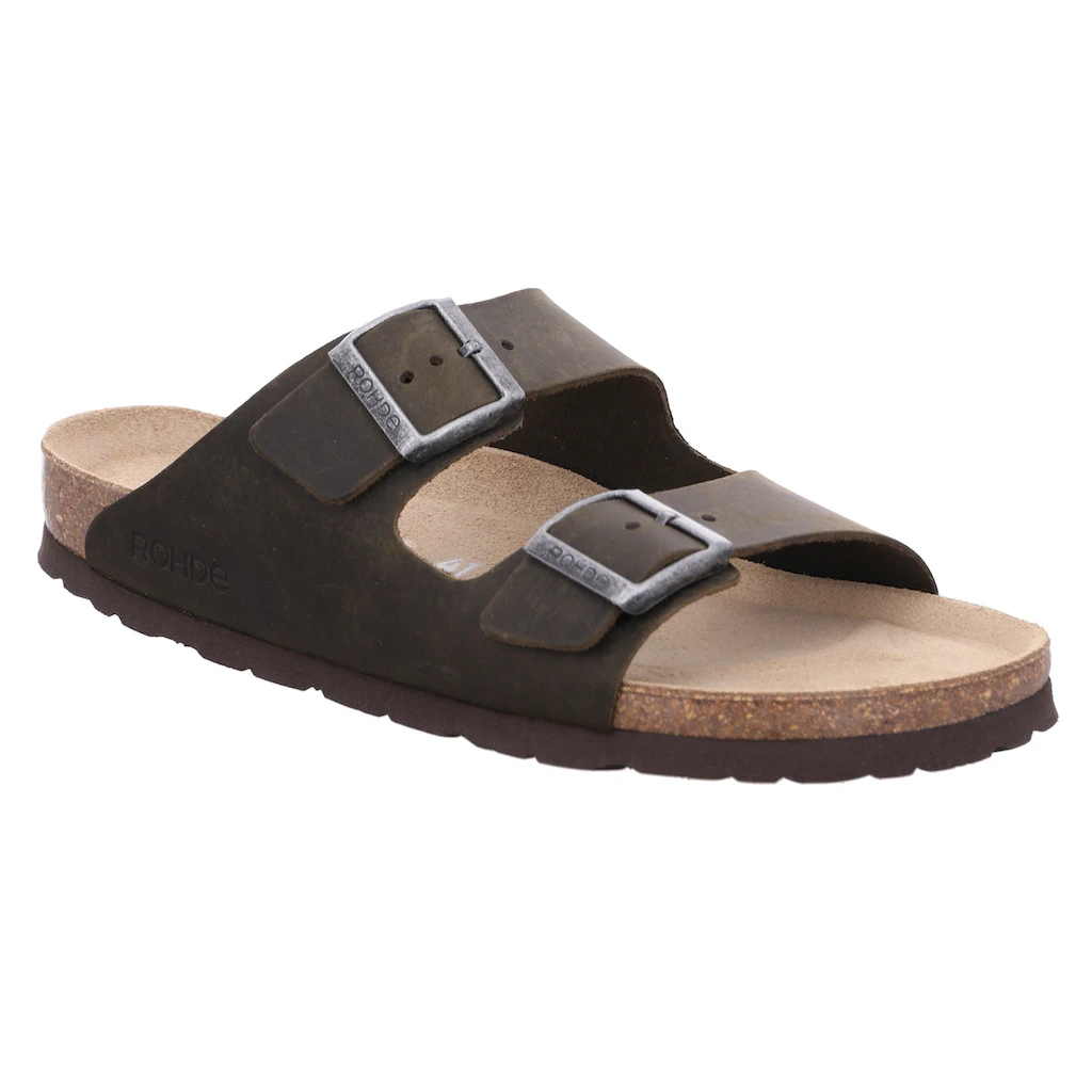 Rohde Pantolette »Grado« Sommerschuh Schlappen Poolslides ergonomisch geformtes Fußbett ▷ für
