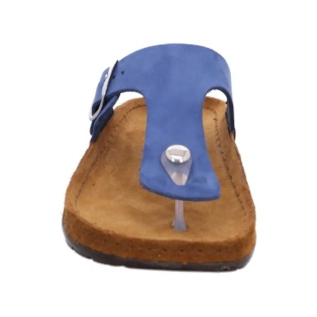 Rohde Zehentrenner »Rodigo-D« Keilabsatz Sommerschuh Schlappen Hausschuh Mit Schnallenverschluss