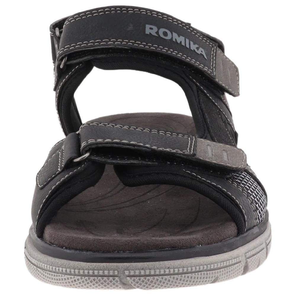 Romika Sandale Sommerschuh Trekkingsandale Herrensandale Mit Klettverschlüssen