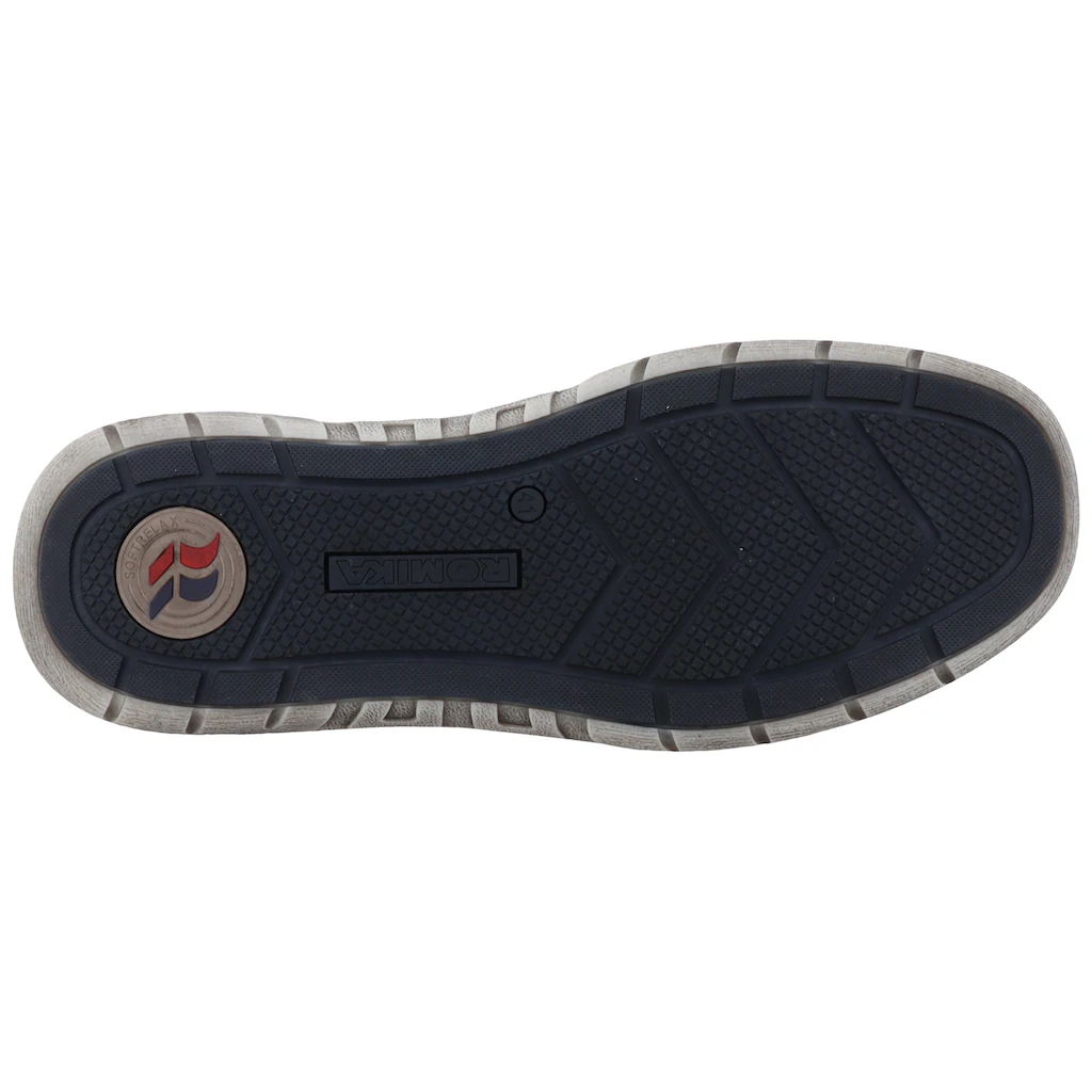 Romika Sneaker Halbschuh Freizeitschuh Schnürschuh Mit Modischen Kontrastnähten