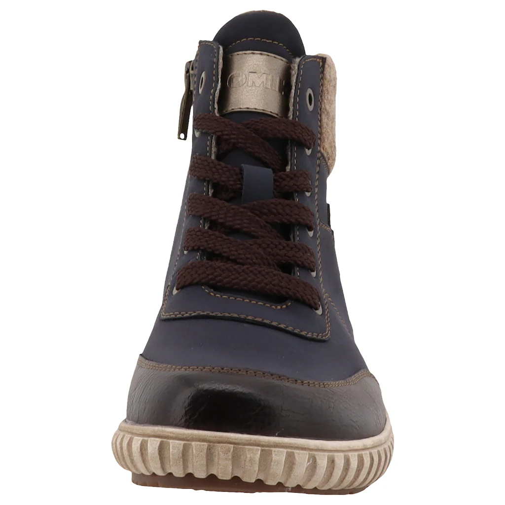 Romika Winterboots Keilabsatz Outdoorboots Schnürboots Mit Modischem Filzkragen Kaufen