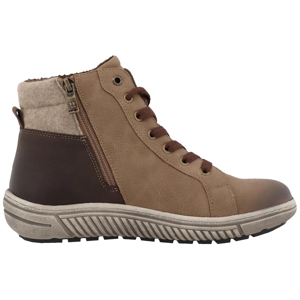 Romika Winterboots Keilabsatz Schnürboots Outdoorboots Mit Zierreißverschluss Außen Bestellen