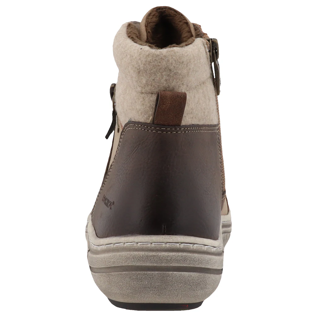 Romika Winterboots Keilabsatz Schnürboots Outdoorboots Mit Zierreißverschluss Außen Bestellen