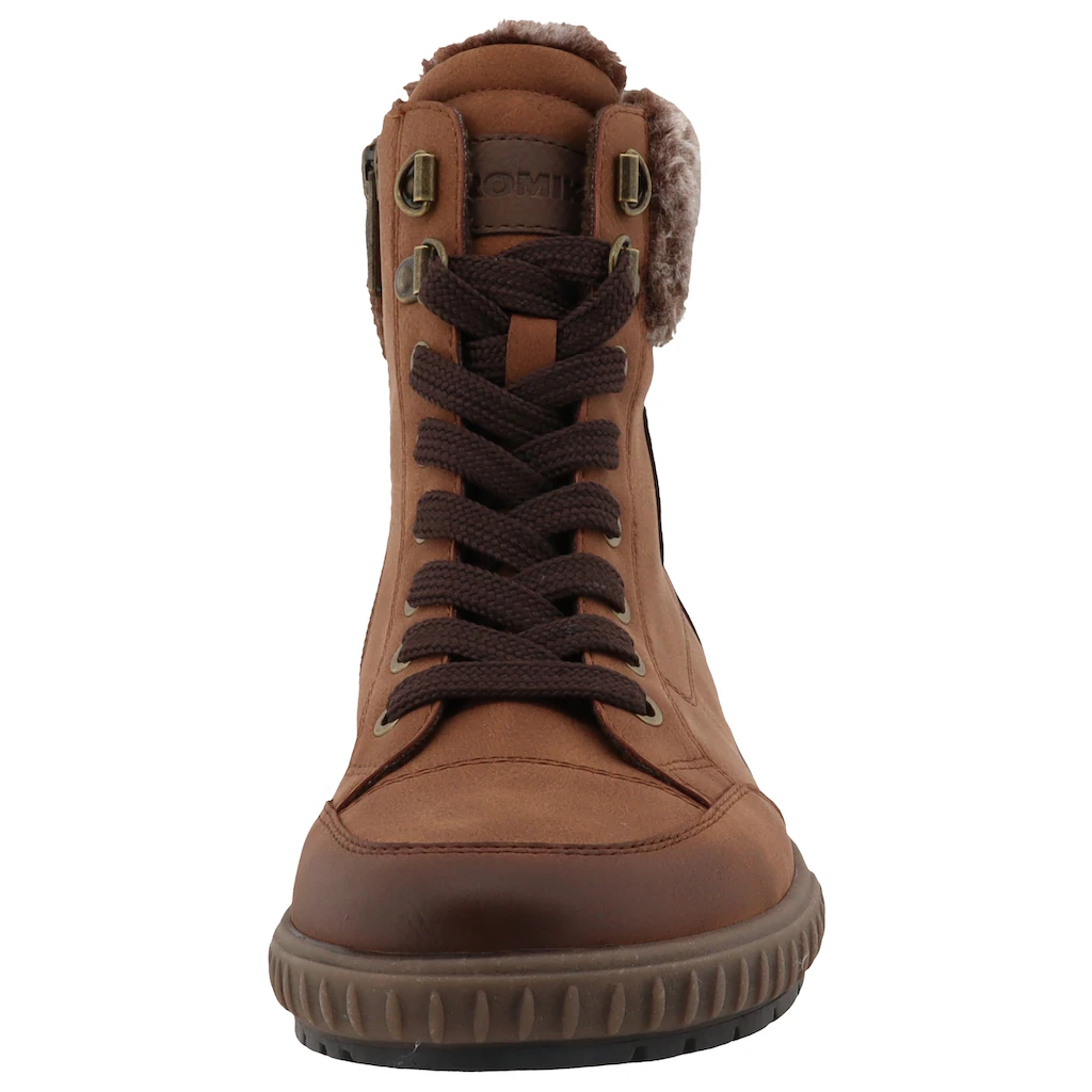 Romika Winterboots Keilabsatz Schnürboots Outdoorschuh Mit Innenreißverschluss