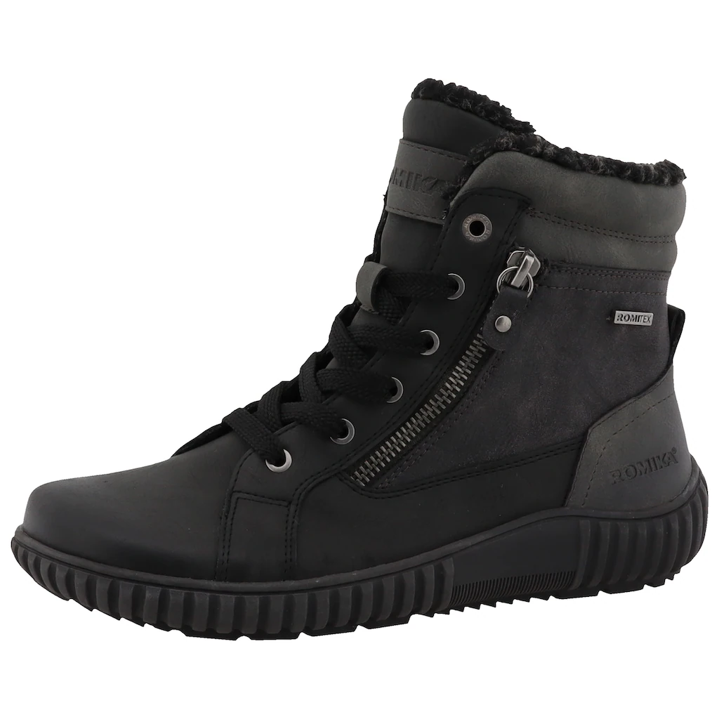 Romika Winterboots Keilabsatz Schnürboots Schnürstiefelette gepolsterter Schaftrand online kaufen