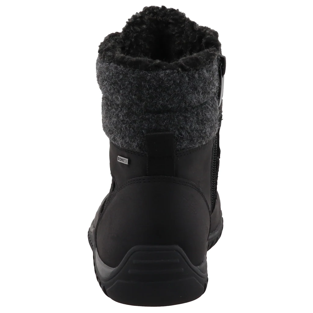 Romika Winterboots Keilabsatz Schürboots Outdoorschuh Mit Filzkragen Online Bestellen