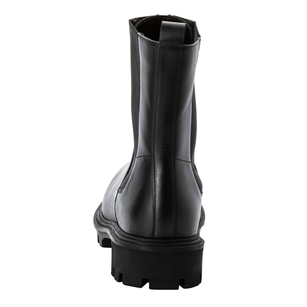 Sheego Stiefelette »Große Größen« Aus Leder Mit Reißverschluss ▷ Für
