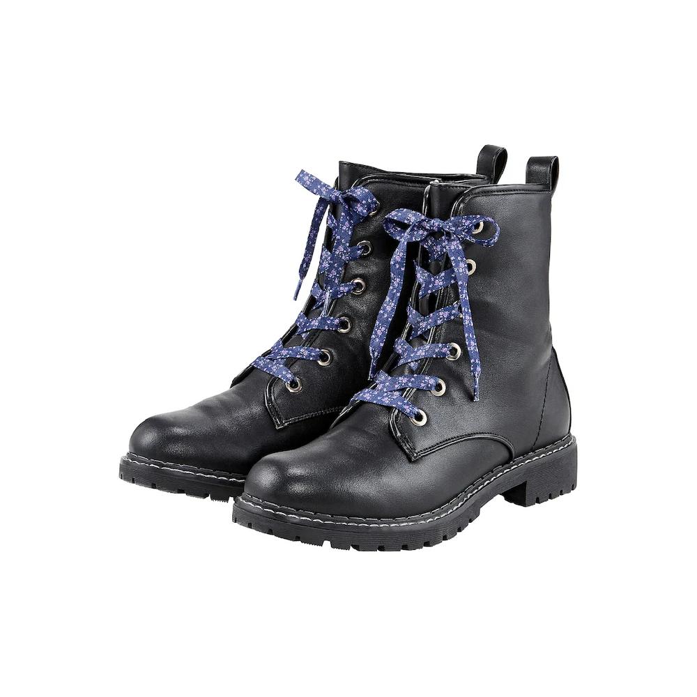 Sheego Stiefelette »Große Größen« Mit Leichter Crinkle-Optik Online Bestellen