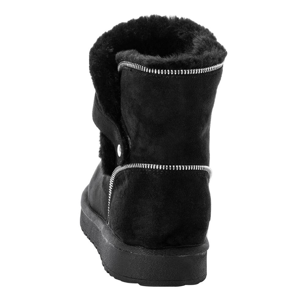 Sheego Stiefelette »Große Größen« Mit Seitlichem Riegel Und Klett Bestellen