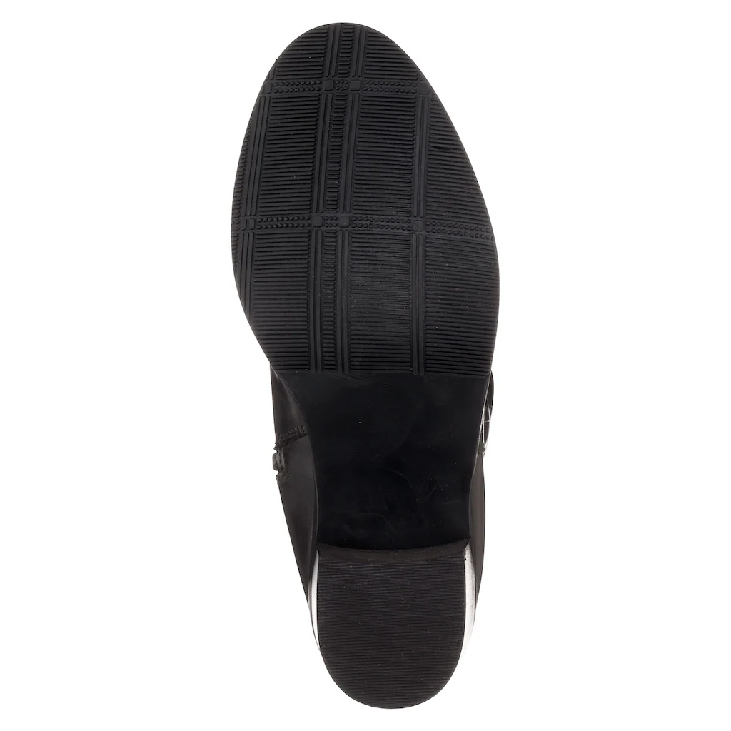 Sheego Weitschaftstiefel »Große Größen« Aus Echtleder Mit Stretch-Einsatz Kaufen