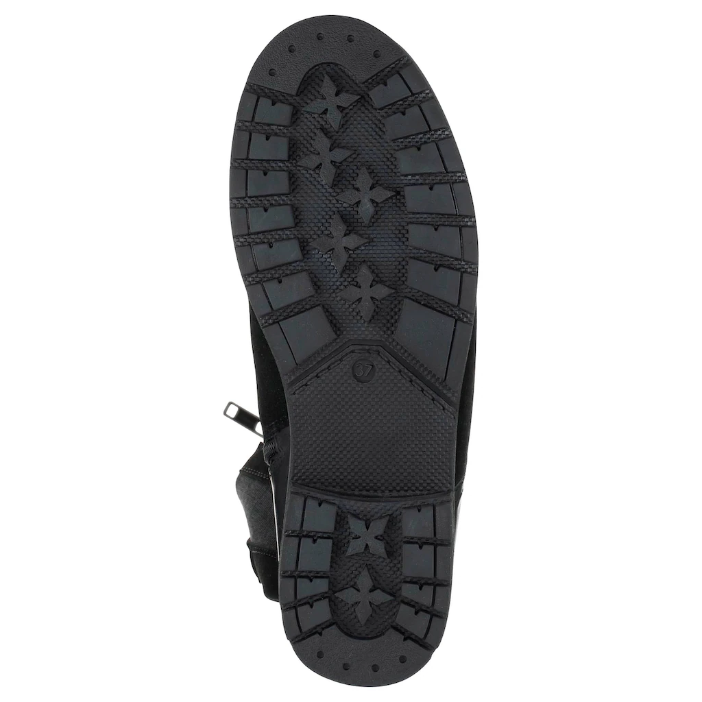 Sheego Weitschaftstiefel »Große Größen« Mit Elastischer Zierschnalle Online Kaufen