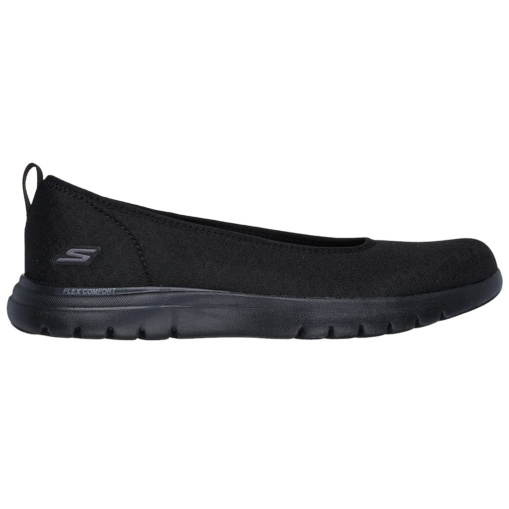 Skechers Ballerina »ON-THE-GO FLEX-SIENA« Slipper Schlupfschuh Slip-On Sneaker Mit Bequemem Elastikeinfass ▷ Für
