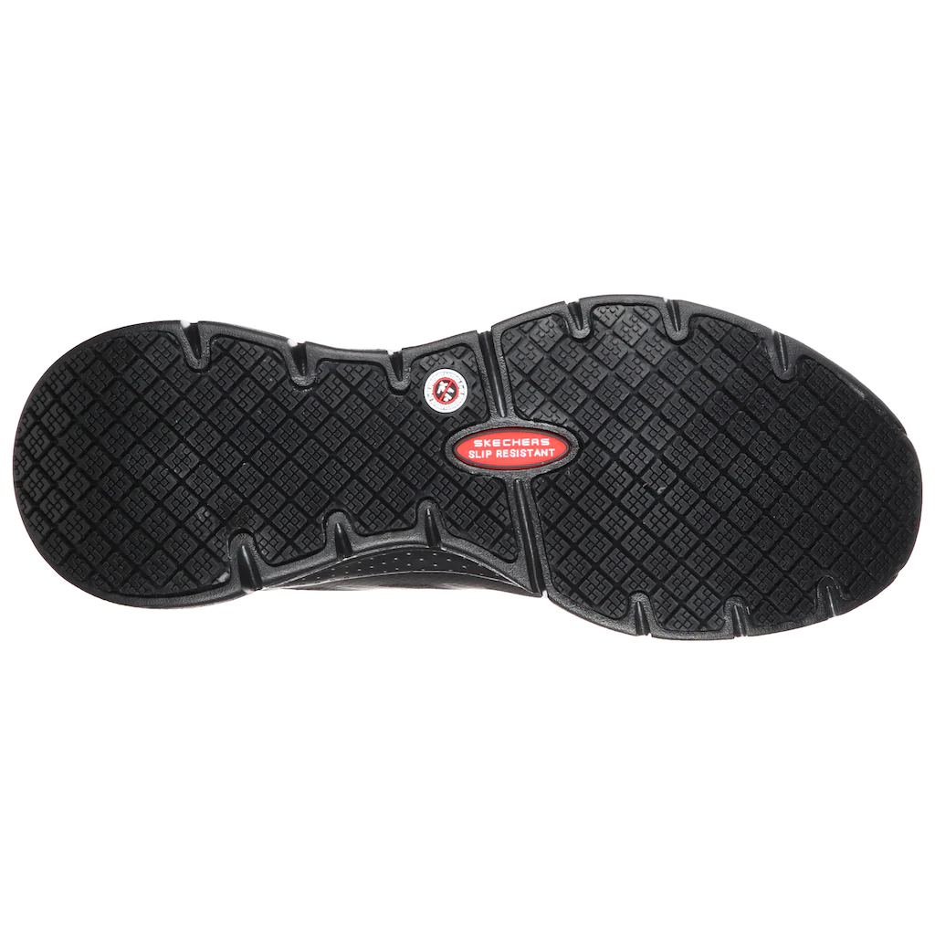 Skechers Berufsschuh »ARCH FIT SR« Schnürschuh Für Gastronomie Pflege Mit Gepolstertem Schaftrand
