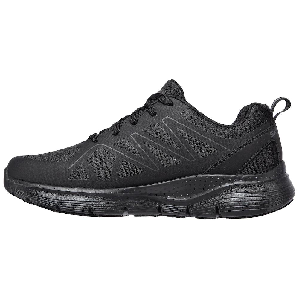 Skechers Berufsschuh »ARCH FIT SR« Schnürschuh Für Gastronomie Pflege Mit Gepolstertem Schaftrand