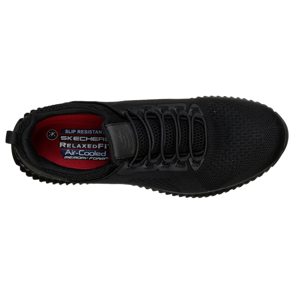 Skechers Berufsschuh »CESSNOCK« Schnürschuh Für Gastronomie Pflege Mit Stretch Bungee Schnellschnürung