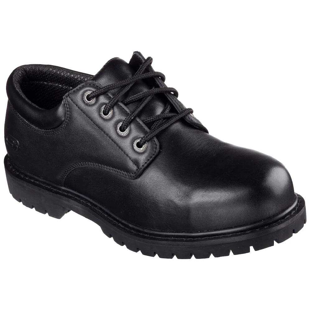 Skechers Berufsschuh »Cottonwood- Elks SR Schnürschuh« Schnürschuh Für Gastronomie Mit Bequemer Memory Foam Funktion