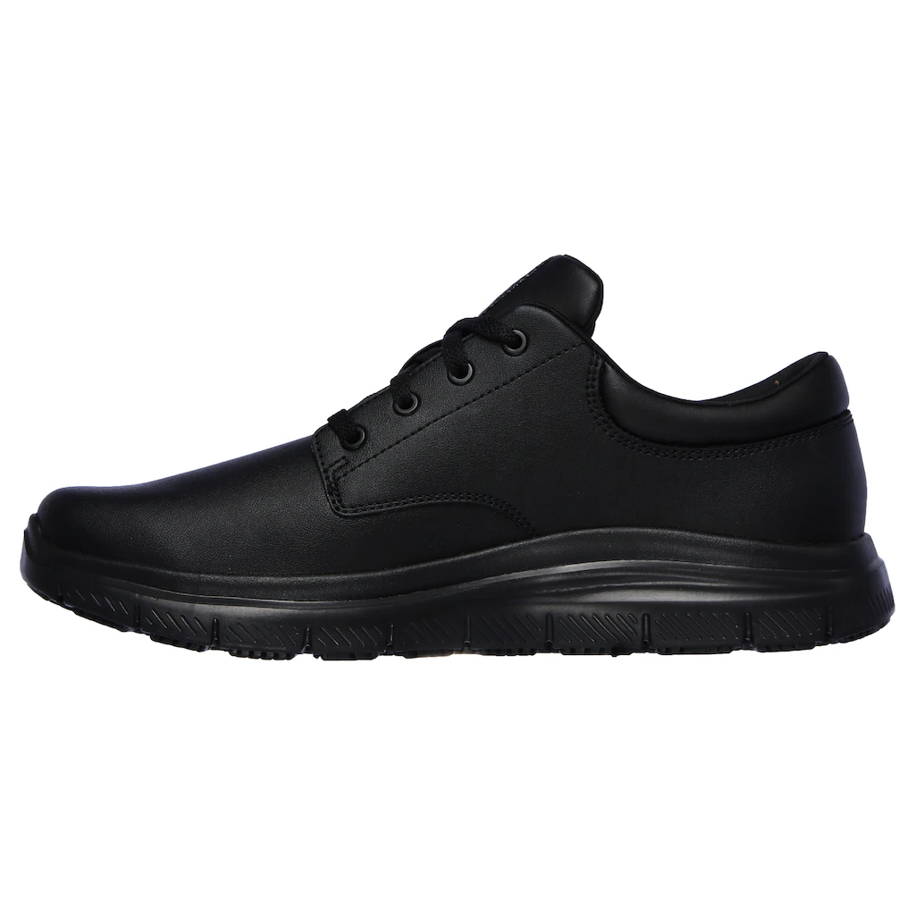 Skechers Berufsschuh »FLEX ADVANTAGE SR-FOURCHE« Schnürschuh Für Gastronomie Pflege Mit Gepolsterter Innensohle