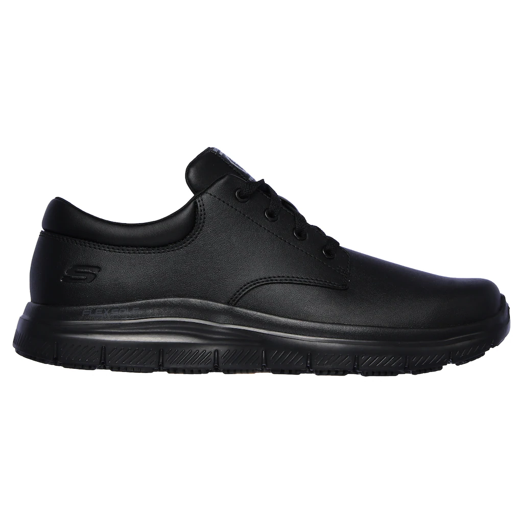 Skechers Berufsschuh »FLEX ADVANTAGE SR-FOURCHE« Schnürschuh Für Gastronomie Pflege Mit Gepolsterter Innensohle