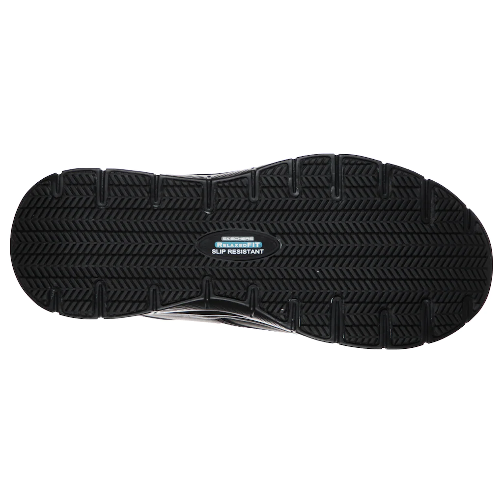 Skechers Berufsschuh »FLEX ADVANTAGE SR-FOURCHE« Schnürschuh Für Gastronomie Pflege Mit Gepolsterter Innensohle