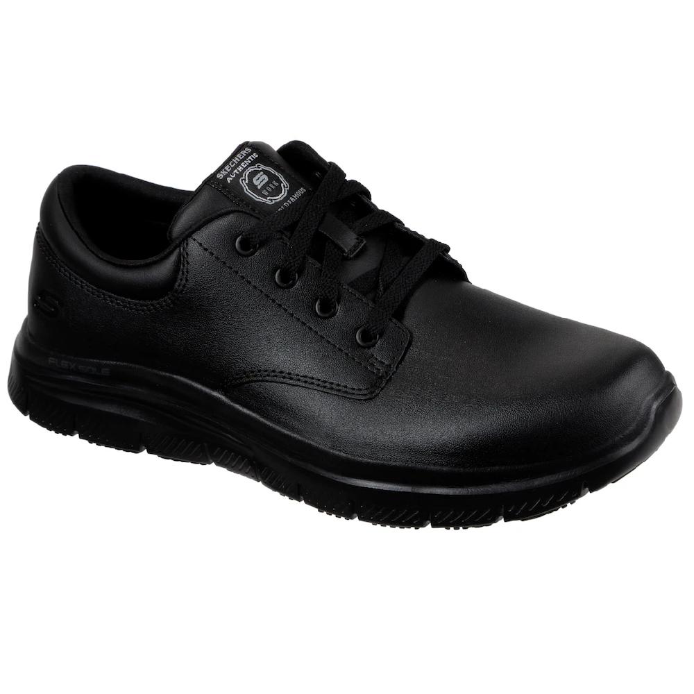 Skechers Berufsschuh »FLEX ADVANTAGE SR-FOURCHE« Schnürschuh für Gastronomie Pflege mit gepolsterter Innensohle