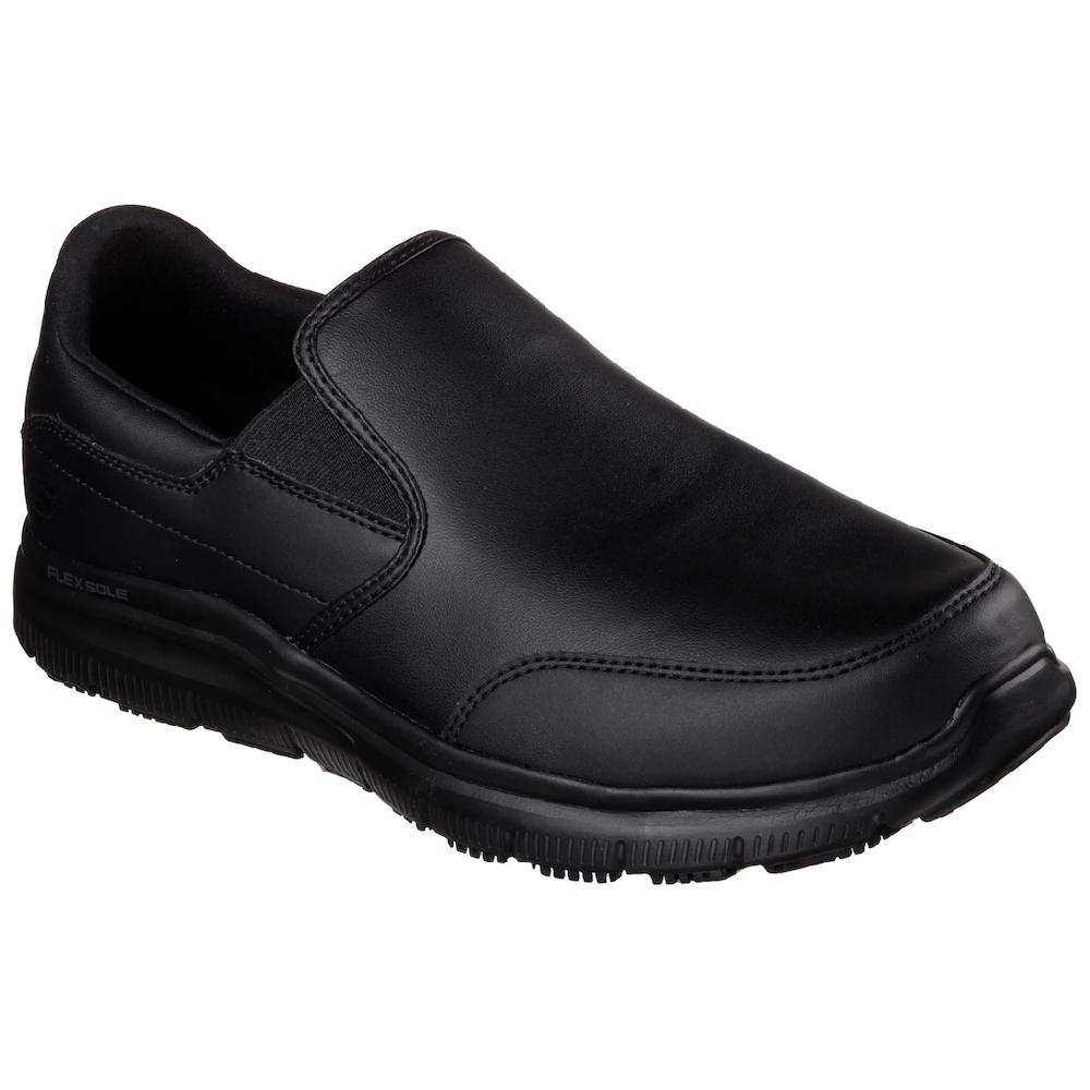 Skechers Berufsschuh »FLEX ADVANTAGE SR« Slipper für Gastronomie Pflege Krankenhaus mit Stretcheinsatz