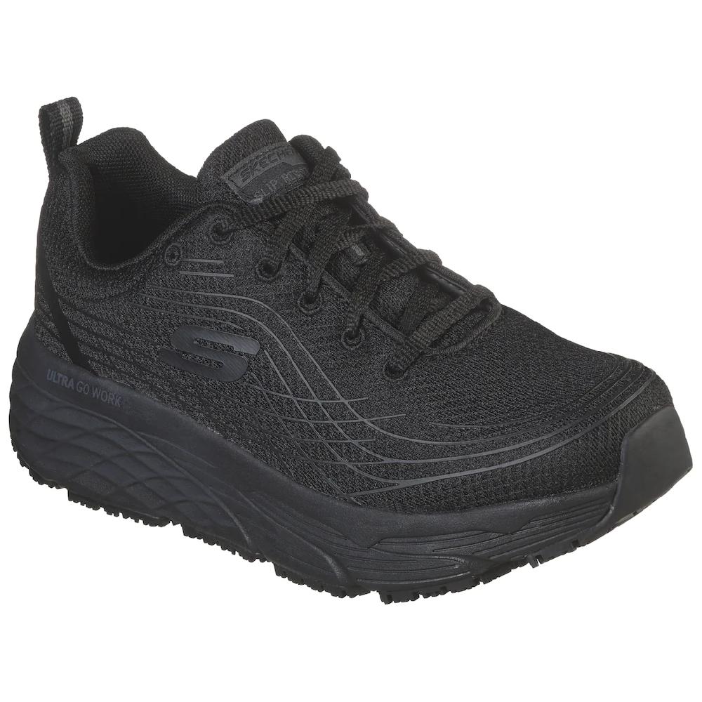 Skechers Berufsschuh »MAX CUSHIONING ELITE SR« Schnürschuh für Gastronomie Pflege für Maschinenwäsche geeignet