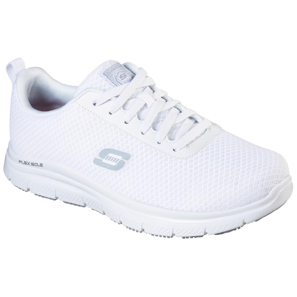 Skechers Berufsschuh Schnürschuh für Gastronomie Pflege mit gepolsterter Innensohle