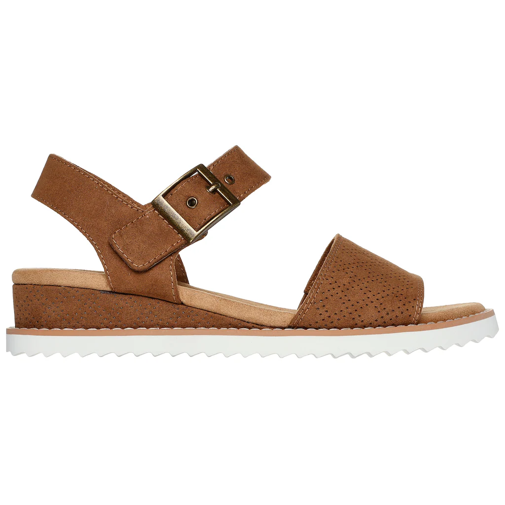 Skechers Keilsandalette »DESERT KISS« Sandale Keilschuh Sommerschuh In Veganer Verarbeitung