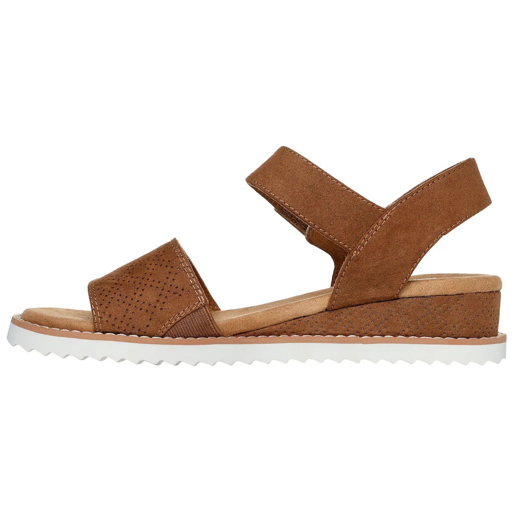 Skechers Keilsandalette »DESERT KISS« Sandale Keilschuh Sommerschuh In Veganer Verarbeitung