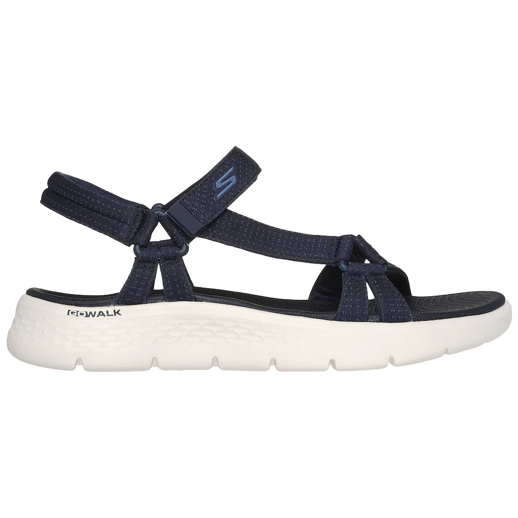 Skechers Sandale »GO WALK FLEX SANDAL-SUBLIME-X« Sommerschuh Sandalette Klettschuh Mit Goga Mat Footbed