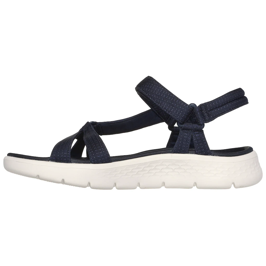 Skechers Sandale »GO WALK FLEX SANDAL-SUBLIME-X« Sommerschuh Sandalette Klettschuh Mit Goga Mat Footbed