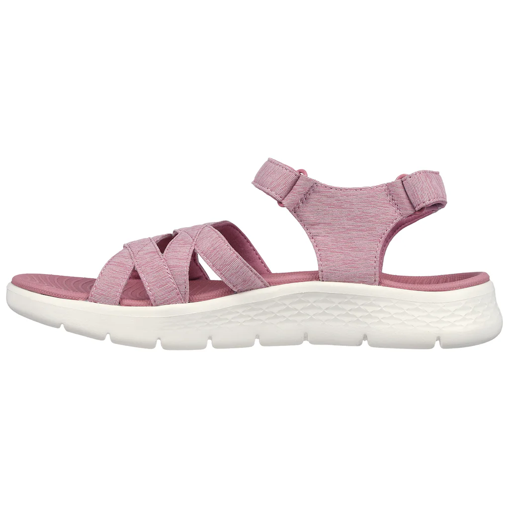 Skechers Sandale »GO WALK FLEX SANDAL-SUNSHINE« Sommerschuh Sandalette Klettschuh Mit Praktischem Klettverschluss