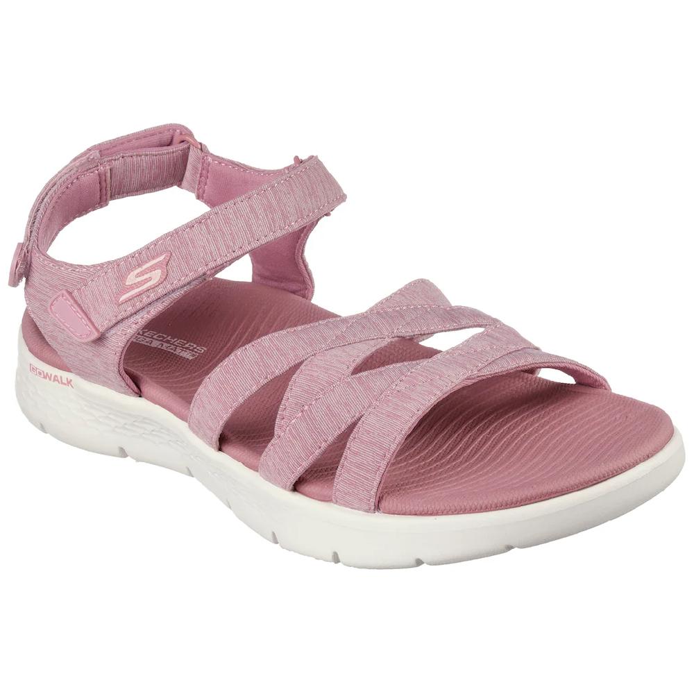 Skechers Sandale »GO WALK FLEX SANDAL-SUNSHINE« Sommerschuh Sandalette Klettschuh mit praktischem Klettverschluss