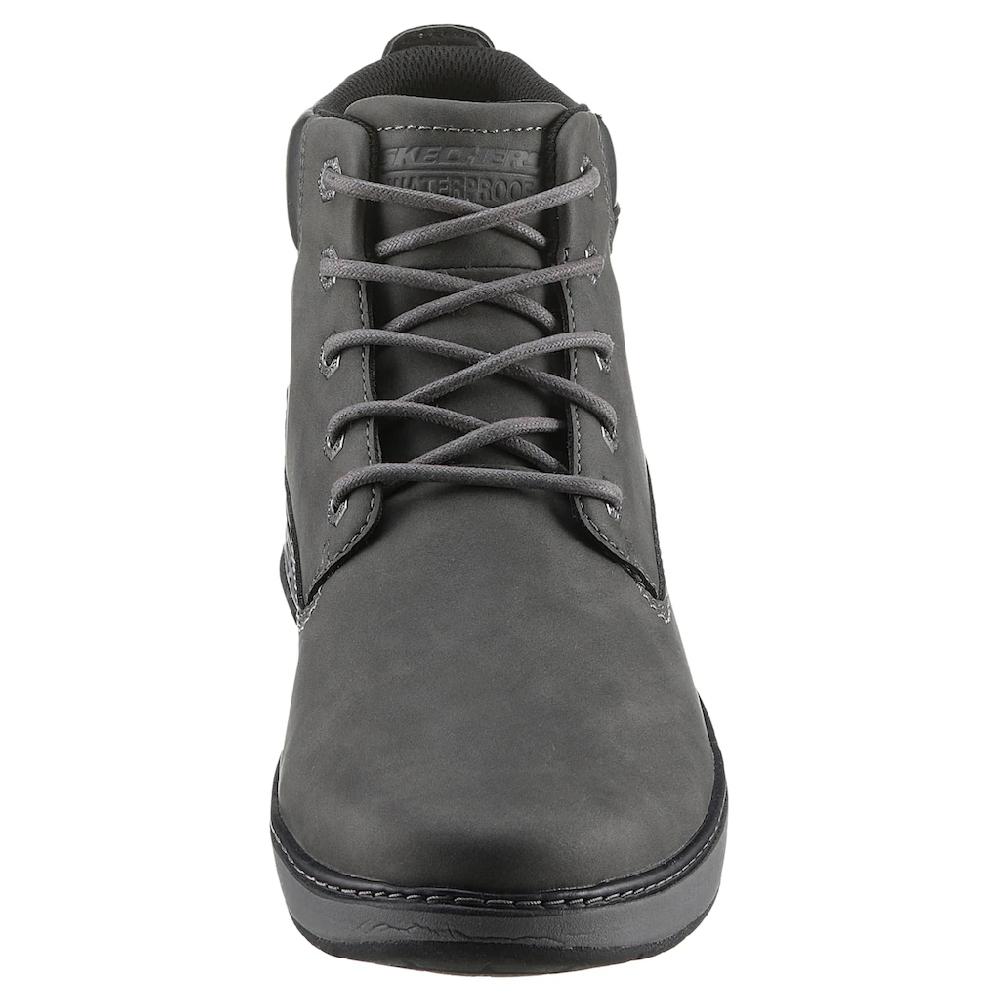 Skechers Schnürboots »GARLAN« Schnürstiefel Boots Mit Dämpfender Sohlentechnologie ▷ Für